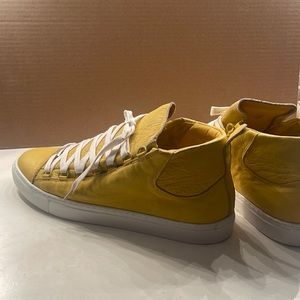 Balenciaga arena high mens yellow